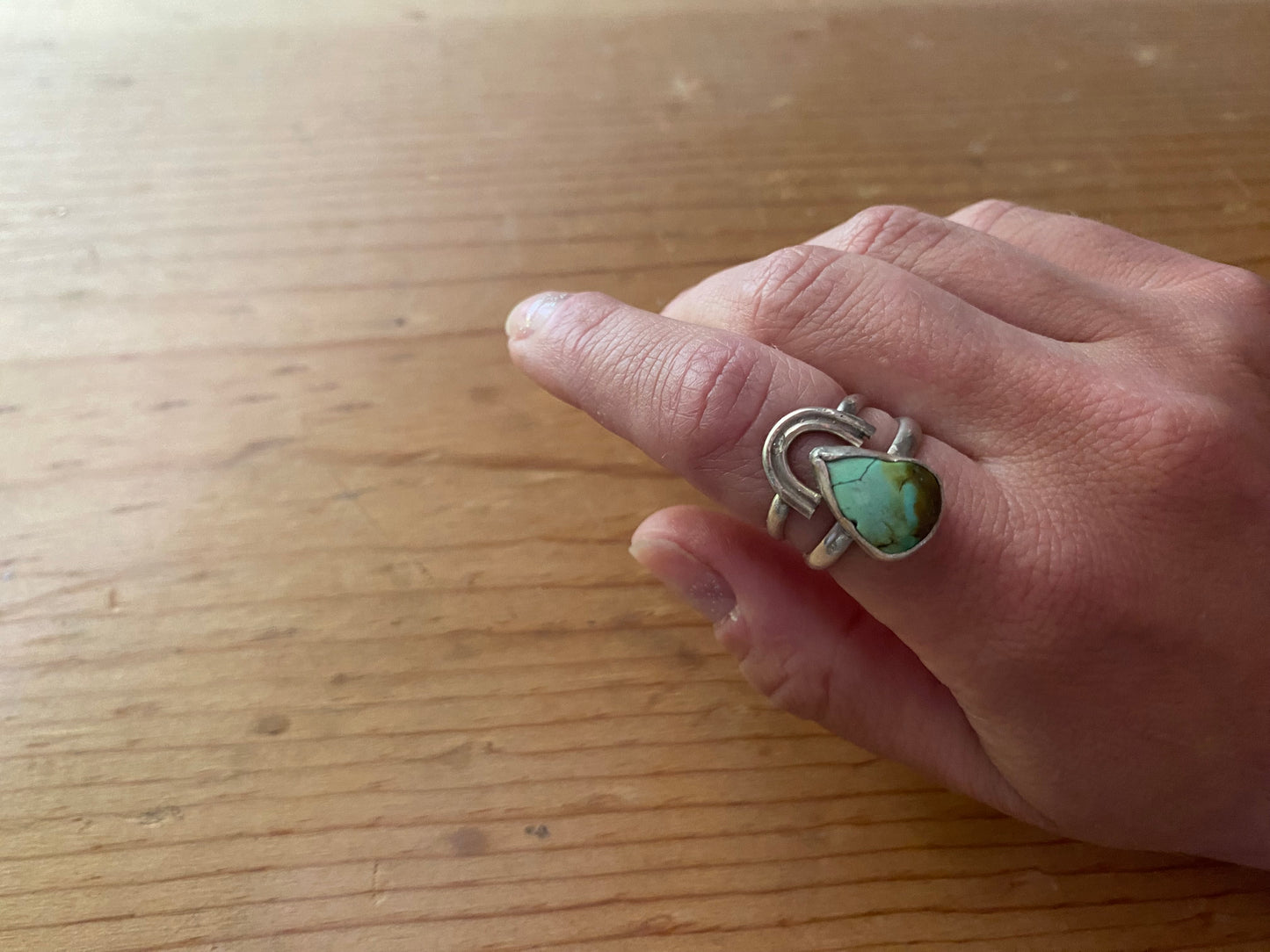 Two Piece Ring Set | Turquoise & Sterling SIlver