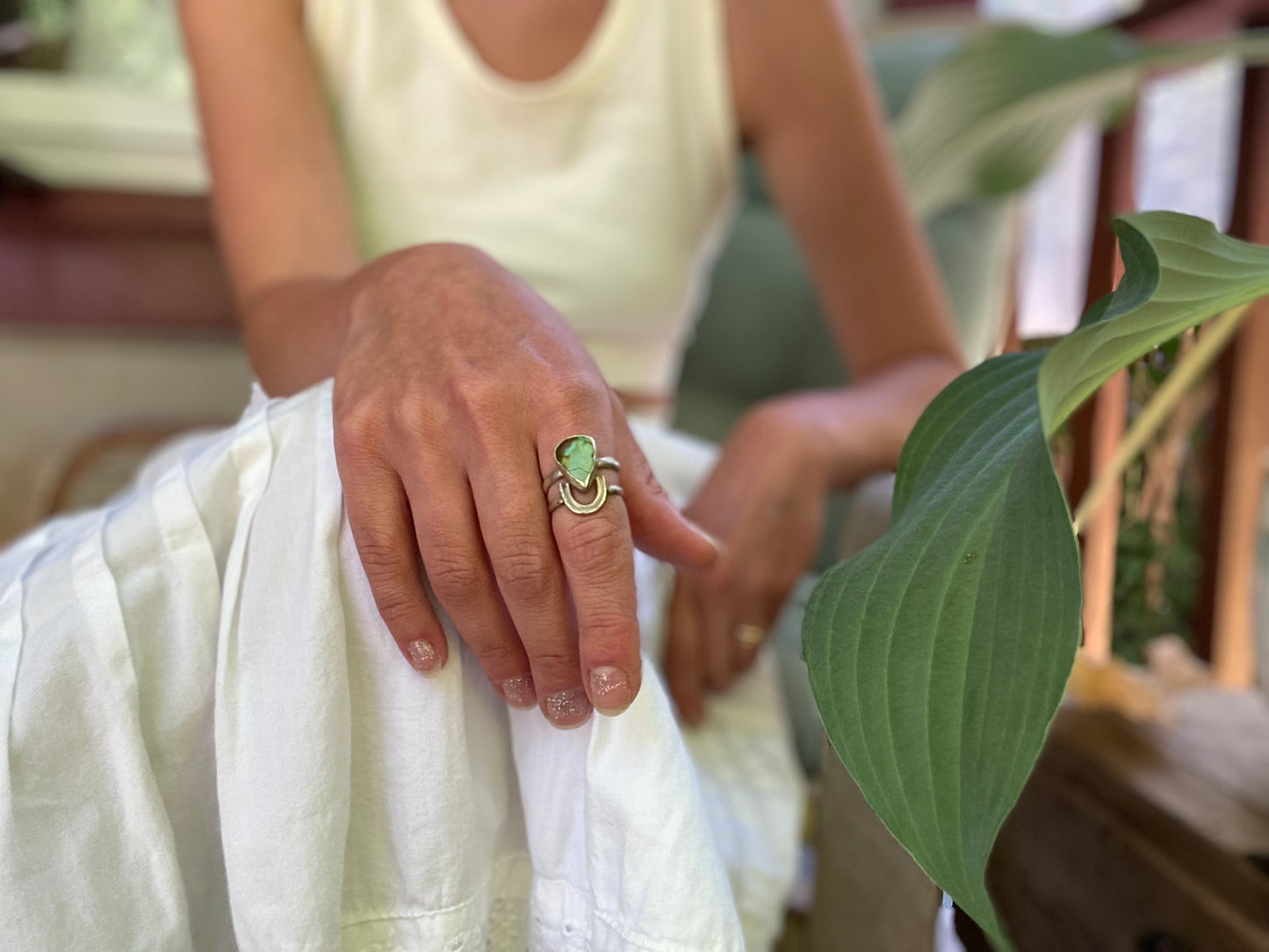 Two Piece Ring Set | Turquoise & Sterling SIlver