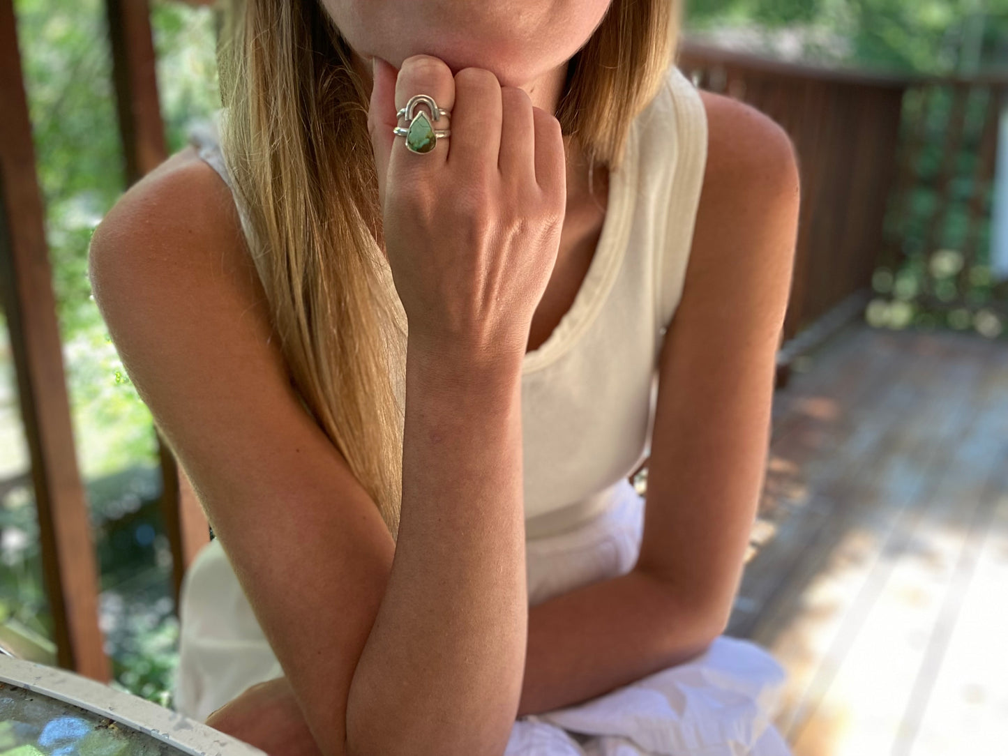 Two Piece Ring Set | Turquoise & Sterling SIlver