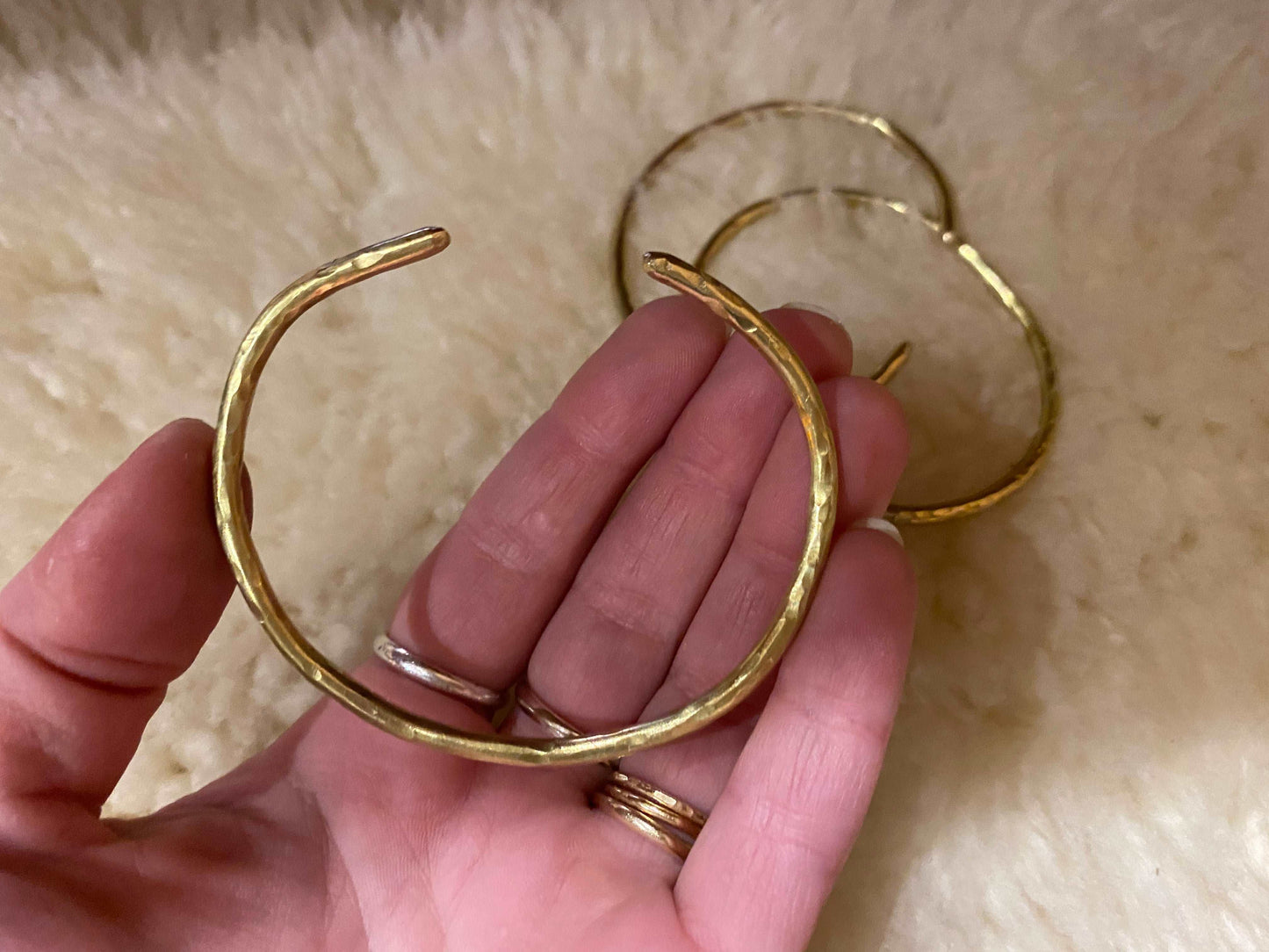 Brass cuff