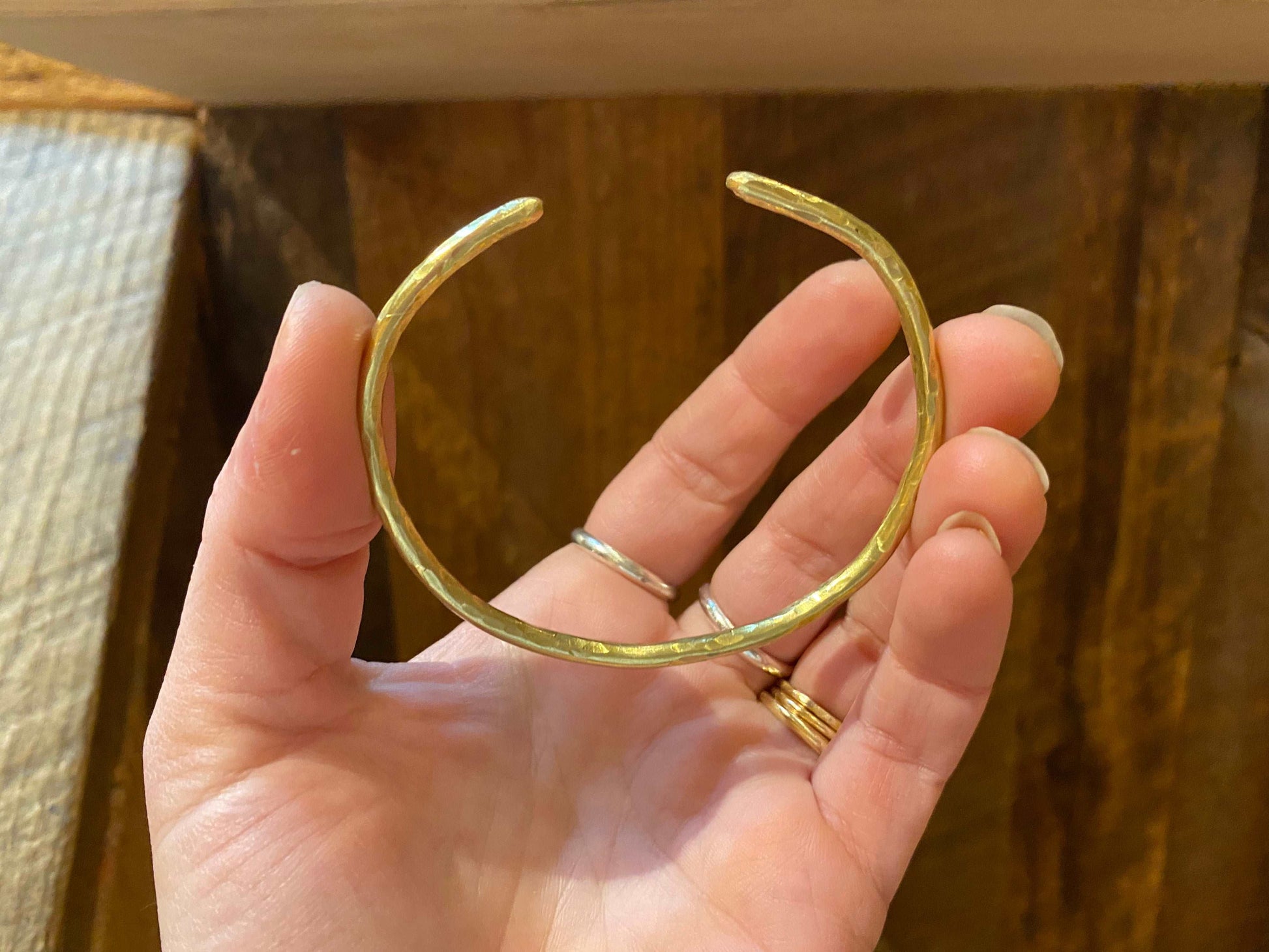 Brass cuff